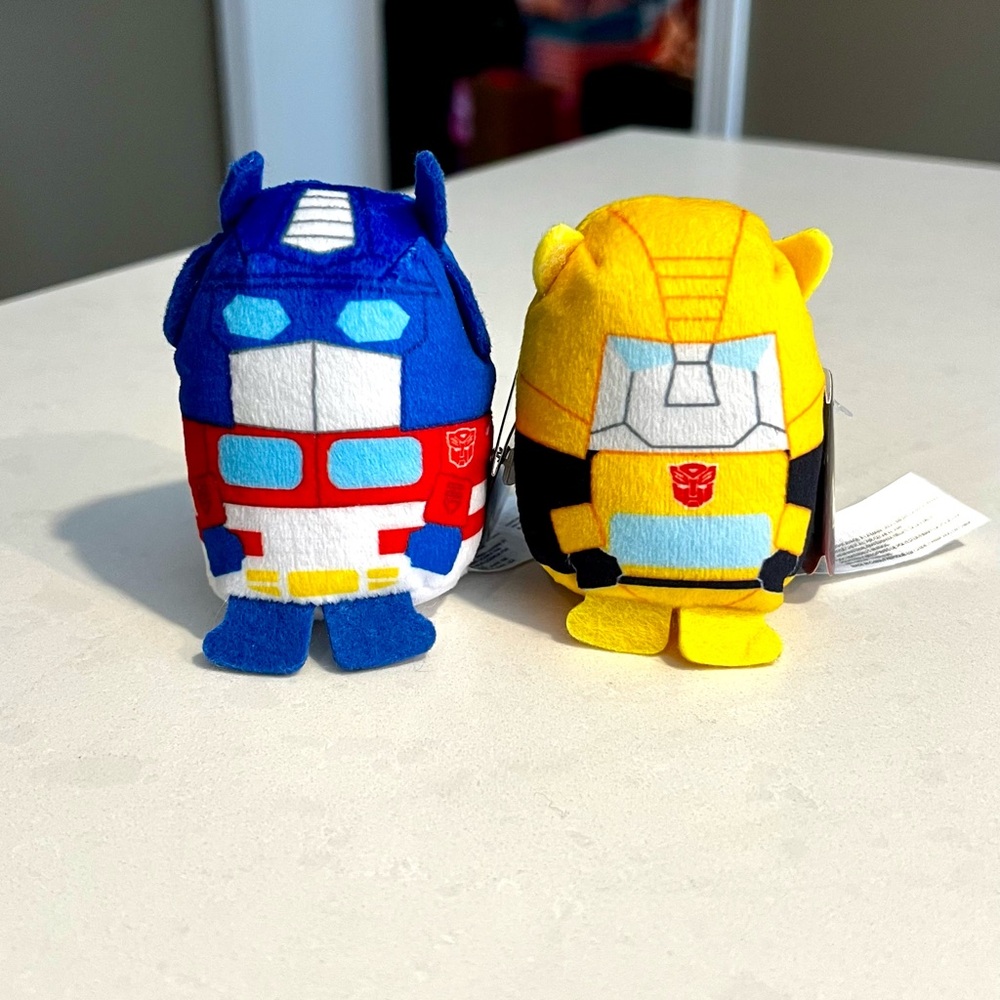 Transformers Plush Toy Set - BumbleBee and Optimus Prime